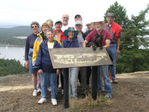 group hike
